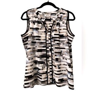 Calvin Klein, sleeveless top, size medium